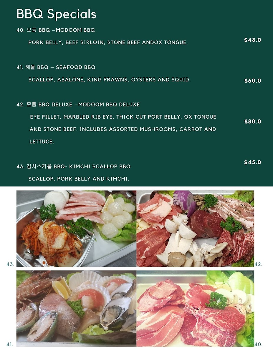 Menu Hodori Korean Garden-6